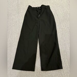 Babaton Classic Black Wide-Leg Pants